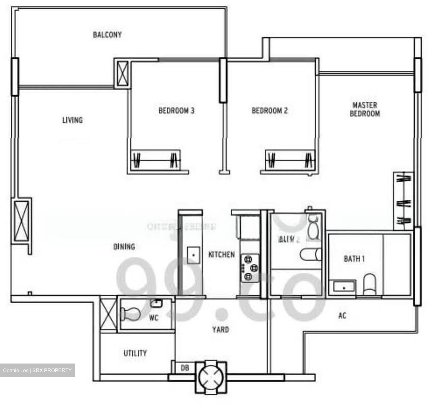 Treasure Crest (D19), Condominium #613351071